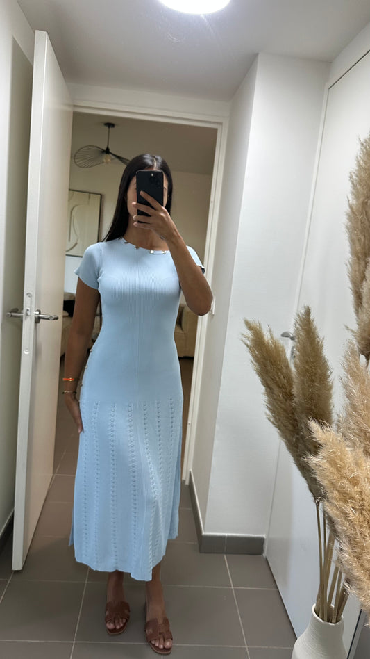 Robe Yassouk Bleu