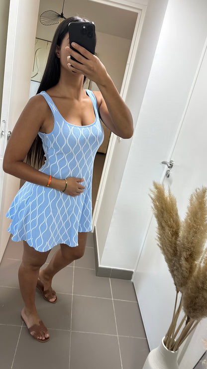 Robe Sylia bleu