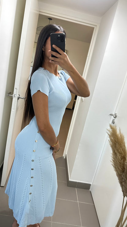 Robe Yassouk Bleu